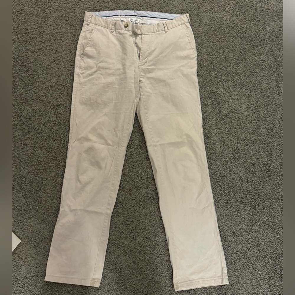 Peter Millar Dress Pants | Khaki | Stone | Size 32x32